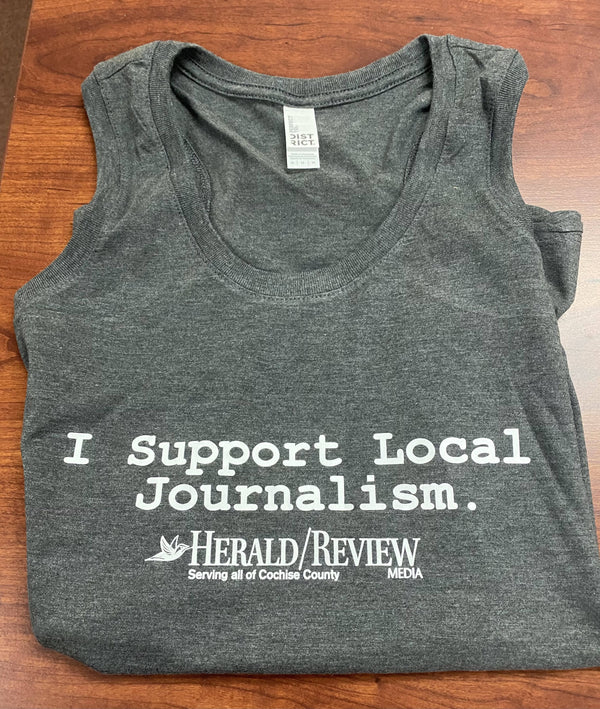 I Support Local Journalism TANK TOP - Ladies