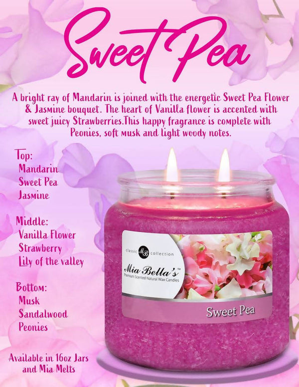 Sweet Pea Candle