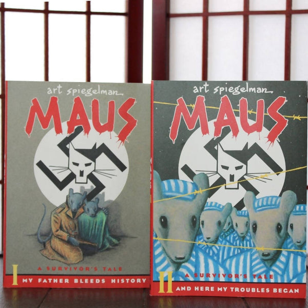 MAUS 1 & 2 Collection by Art Spiegelman